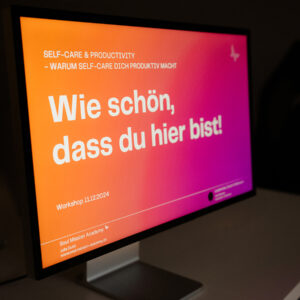 Selfcare & Productivity Workshop